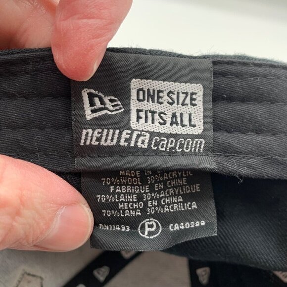 Arizona Coyotes NHL Black New Era Coyotes Country Wool Blend Strapback Hat - Picture 5 of 5